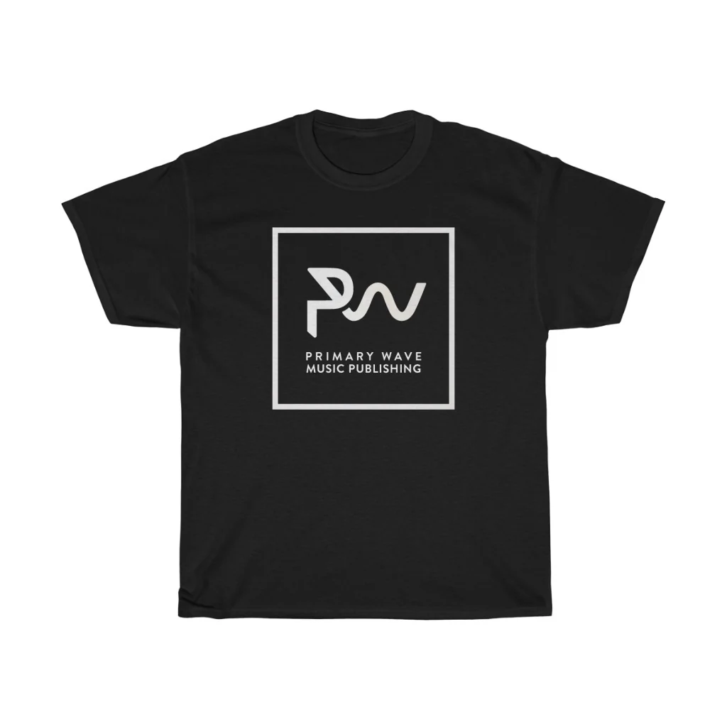 Primary Wave - White Icon Tee - Image 2
