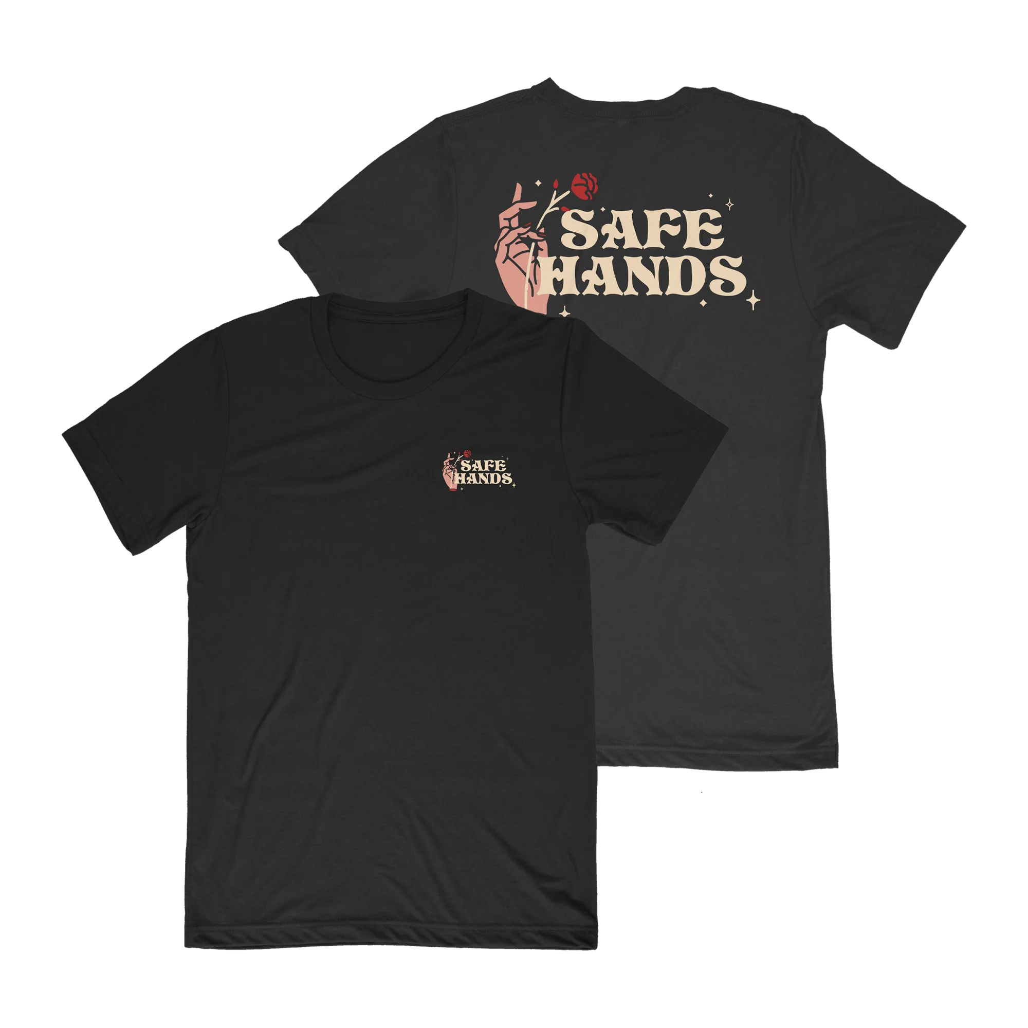 Safe Hands - Flower Tee