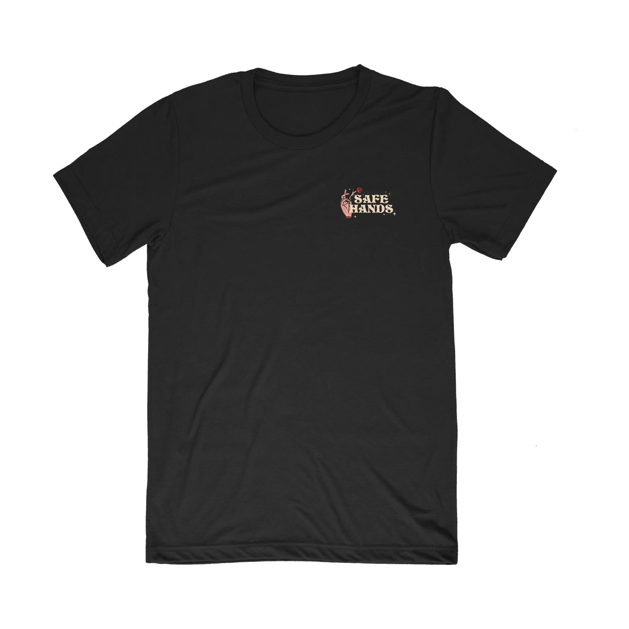 Safe Hands - Flower Tee - Image 2