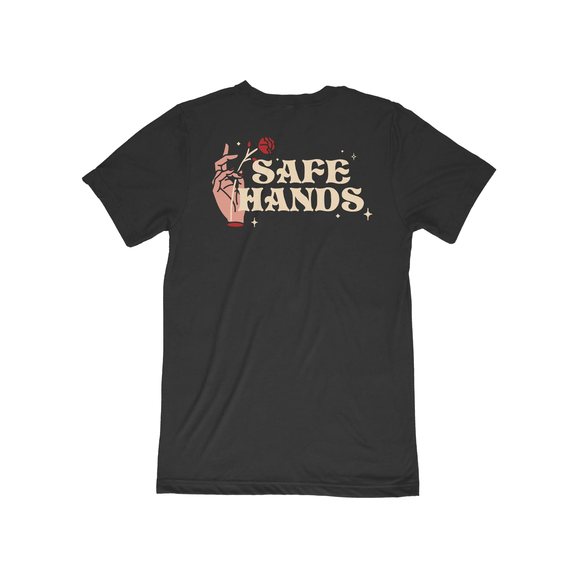 Safe Hands - Flower Tee - Image 3