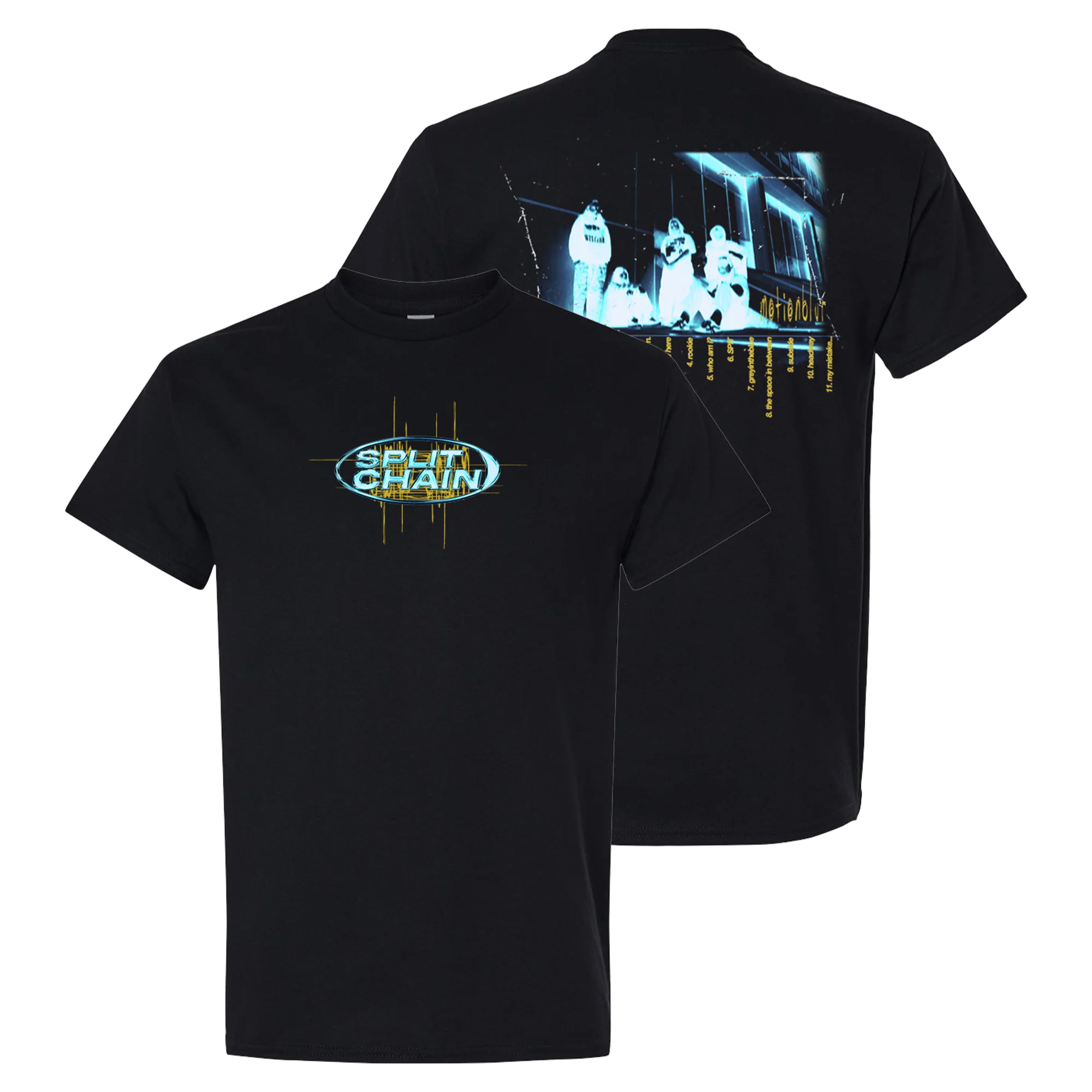 Split Chain - Scratchy Logo T-Shirt