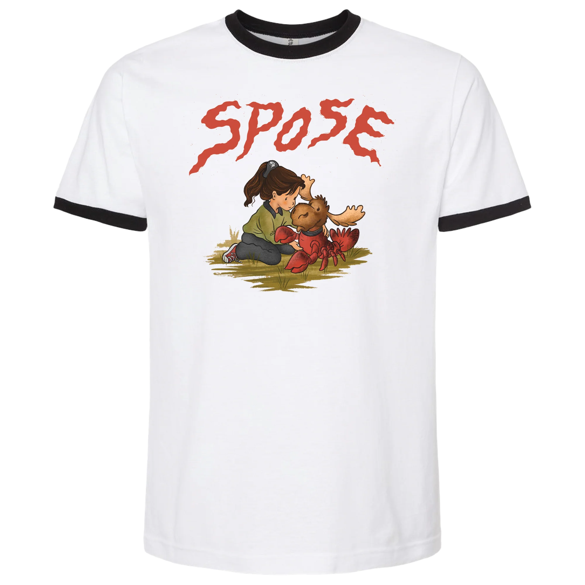 Spose - Moose Lobster Ringer Tee