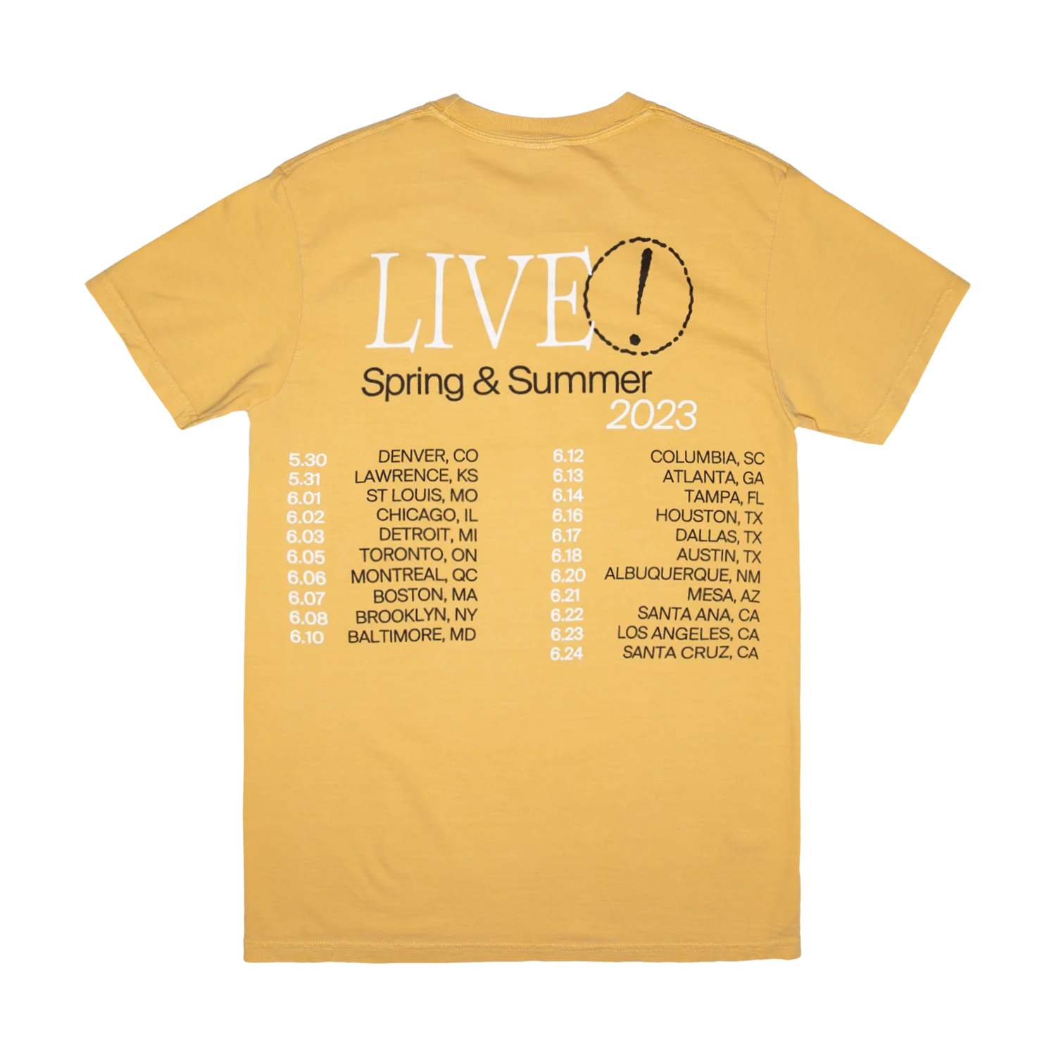Drug Church - Spring 2023 Tour Tee - Image 3