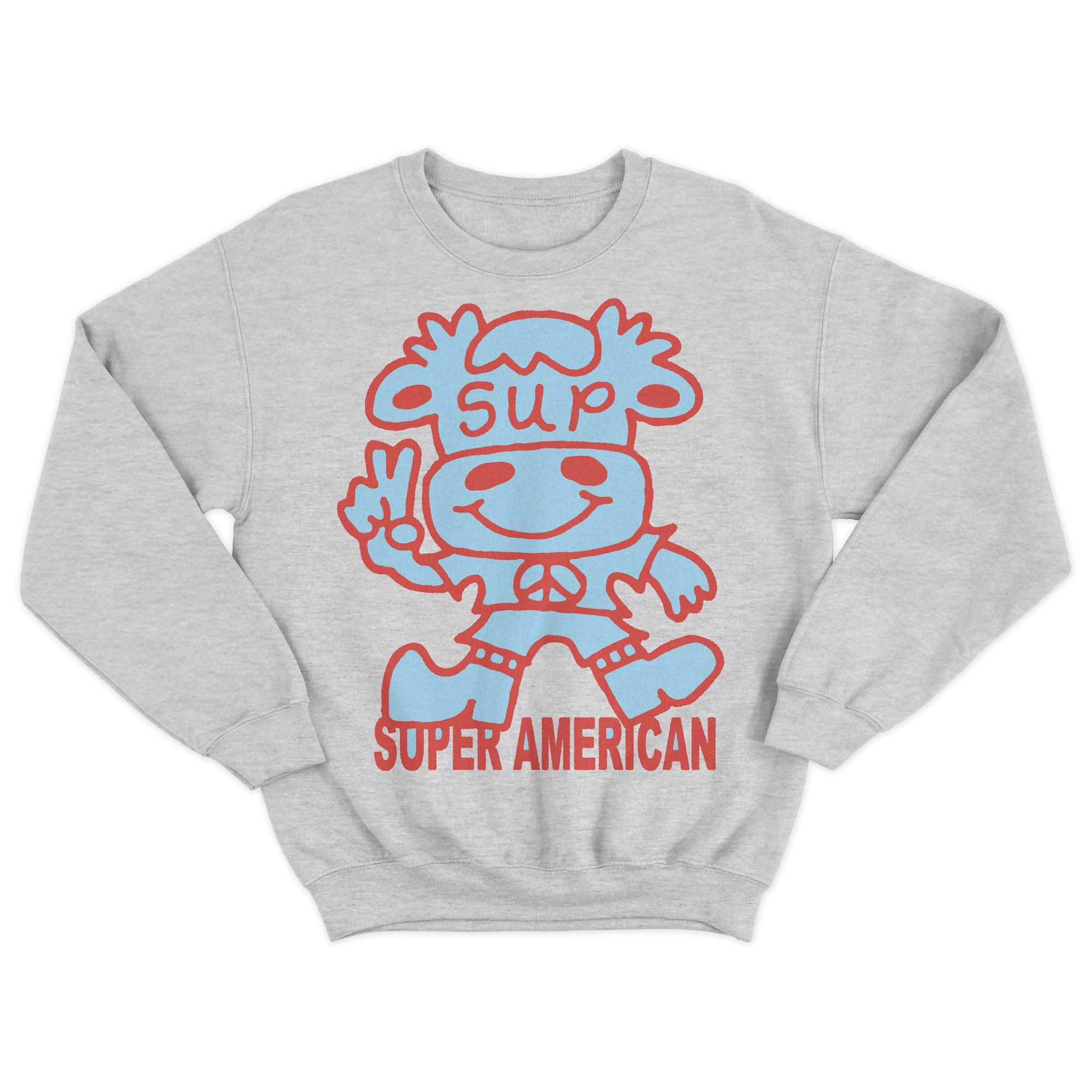 Super American - Hippy Cowboy Crewneck