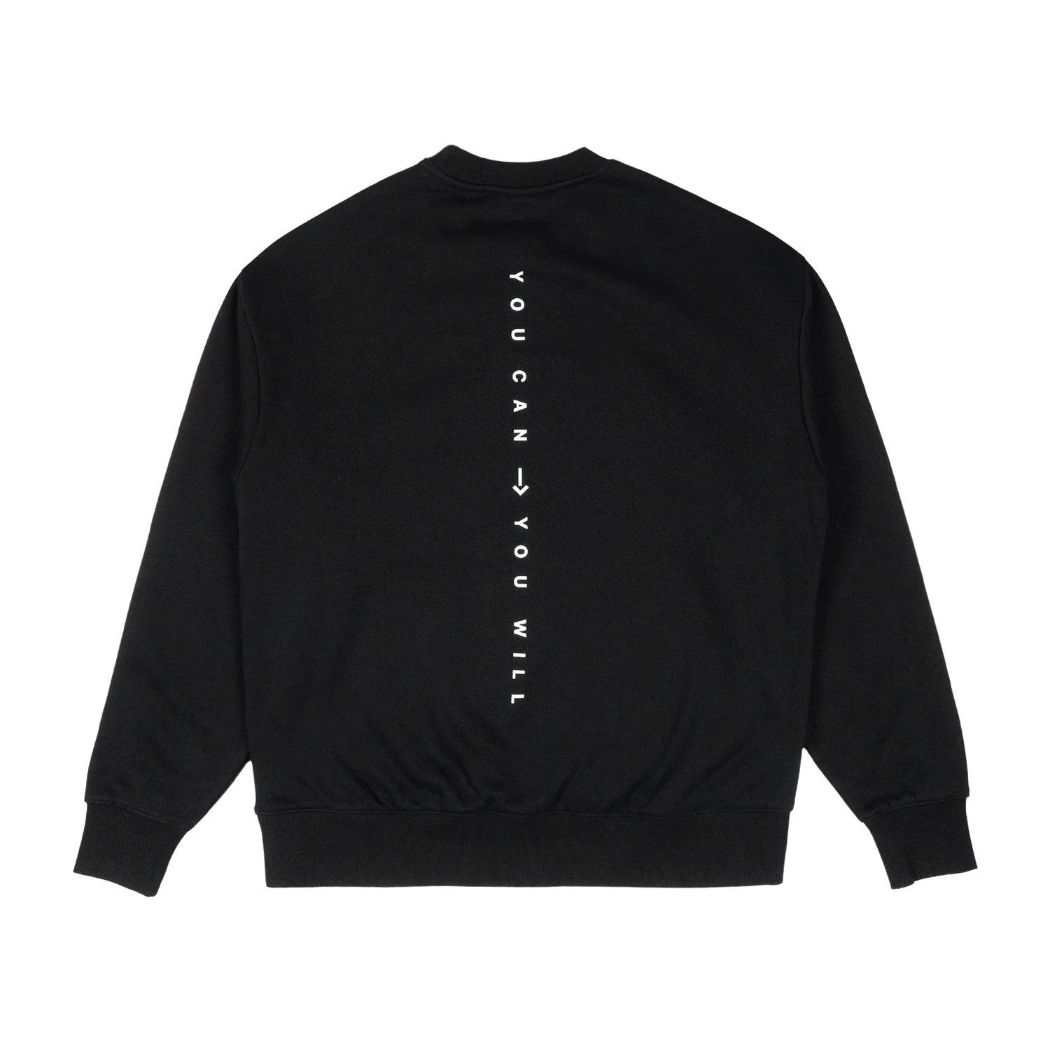 The Dream Adopters - You Can You Will Crewneck (Black) - Image 2