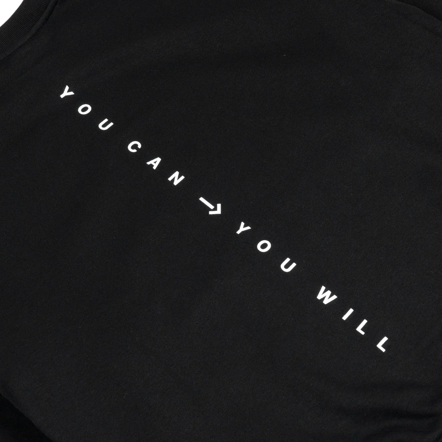 The Dream Adopters - You Can You Will Crewneck (Black) - Image 3