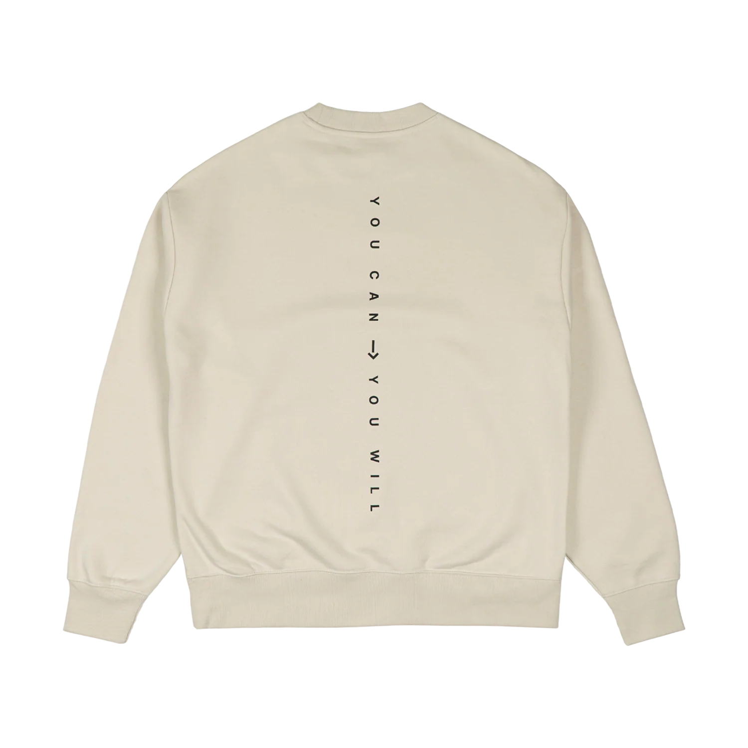 The Dream Adopters - You Can You Will Crewneck (Ecru) - Image 2