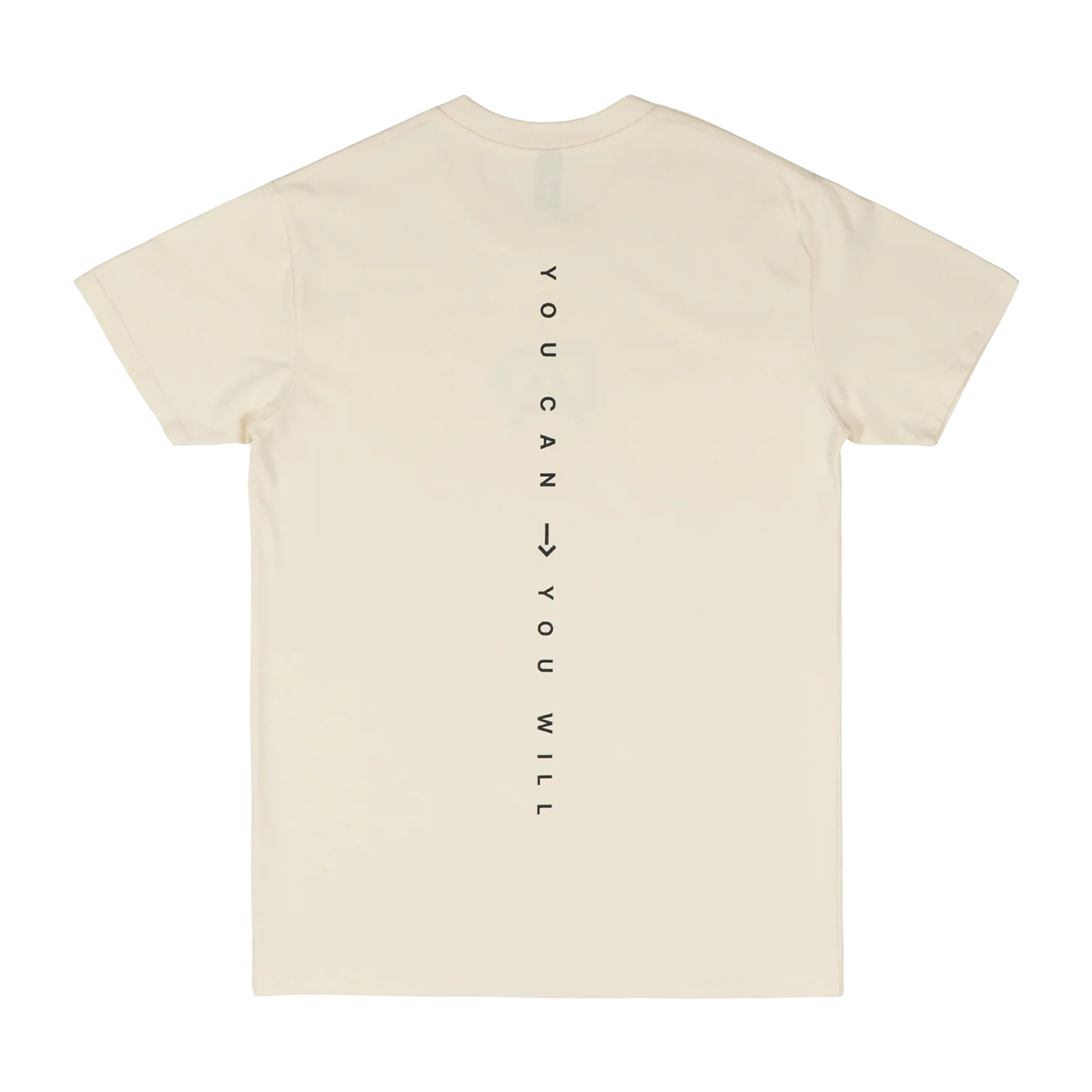 The Dream Adopters - You Can You Will T-Shirt (Ecru) - Image 2