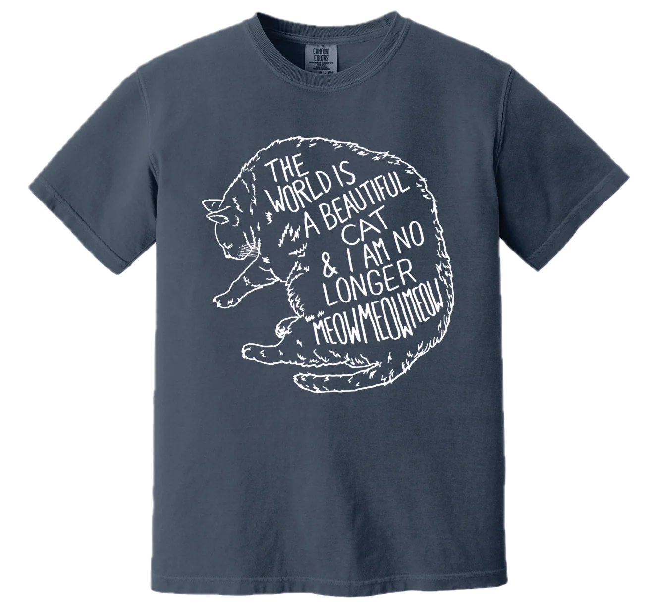 TWIABP - Navy Cat T-Shirt