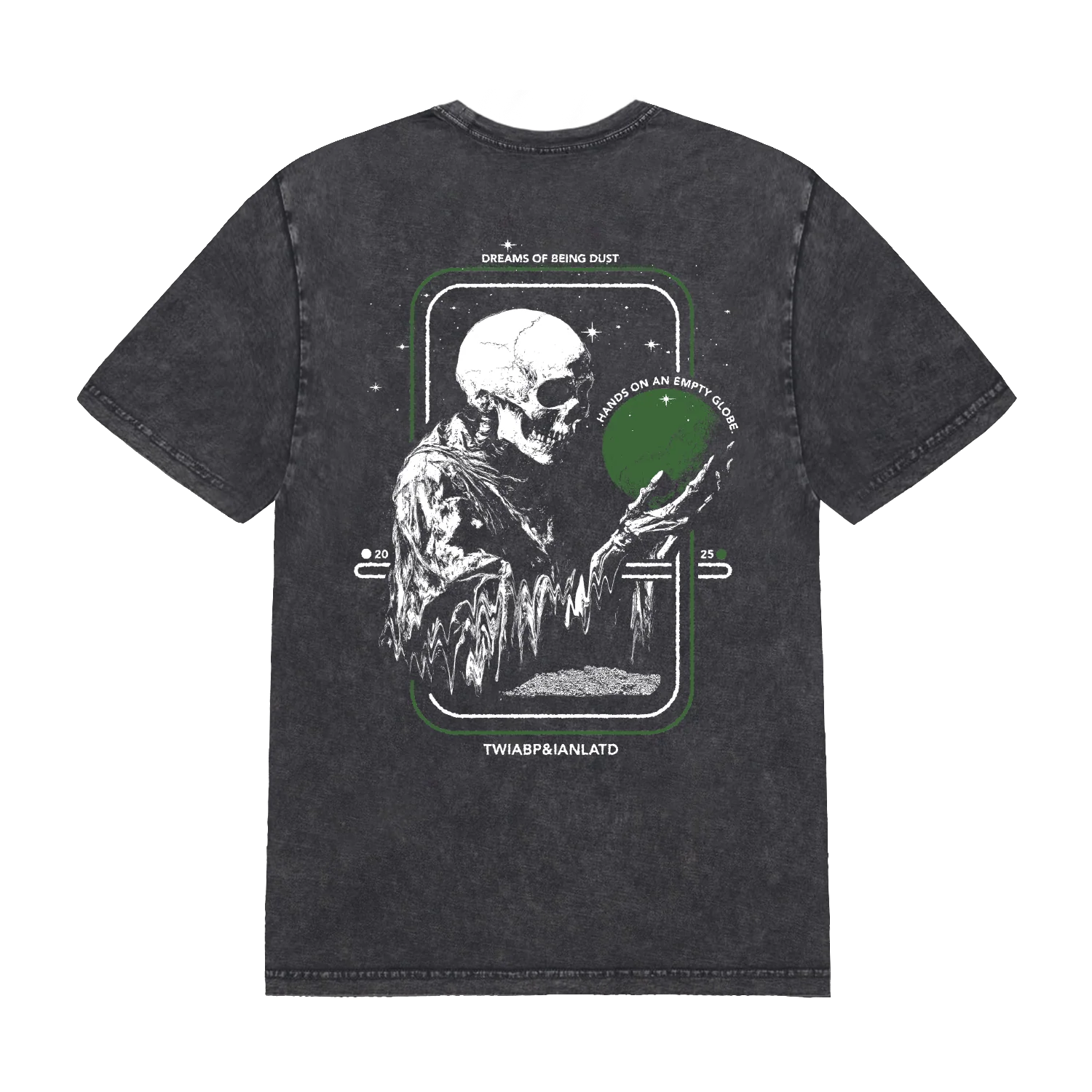 TWIABP - Skull Globe T-Shirt - Image 2