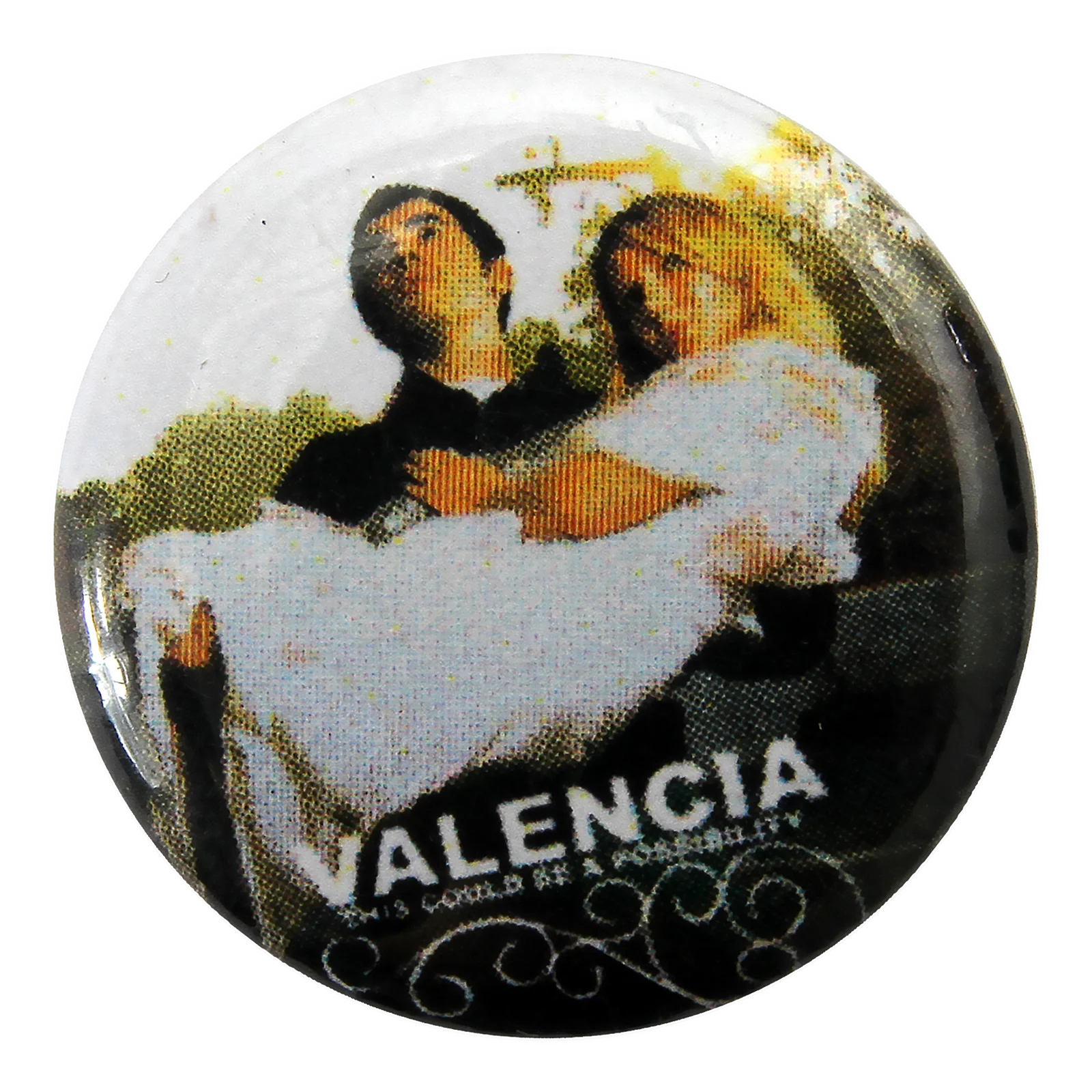 Valencia - Girl Boy Pin