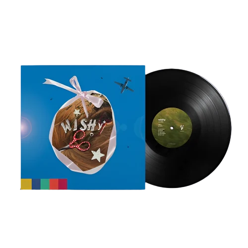 Wishy - Paradise on Planet Popstar on Black Vinyl