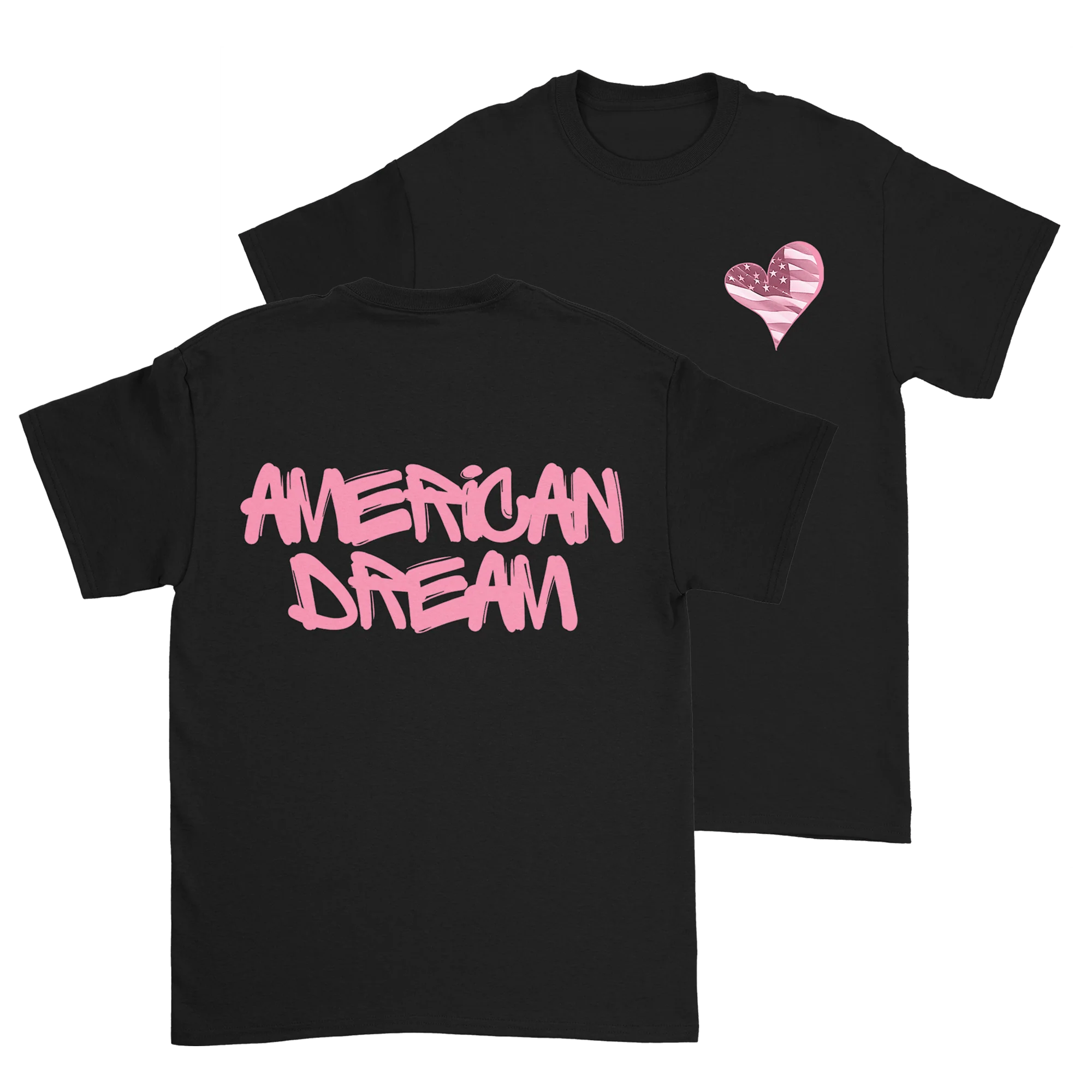 Zoe Day - Heart T-Shirt - Black