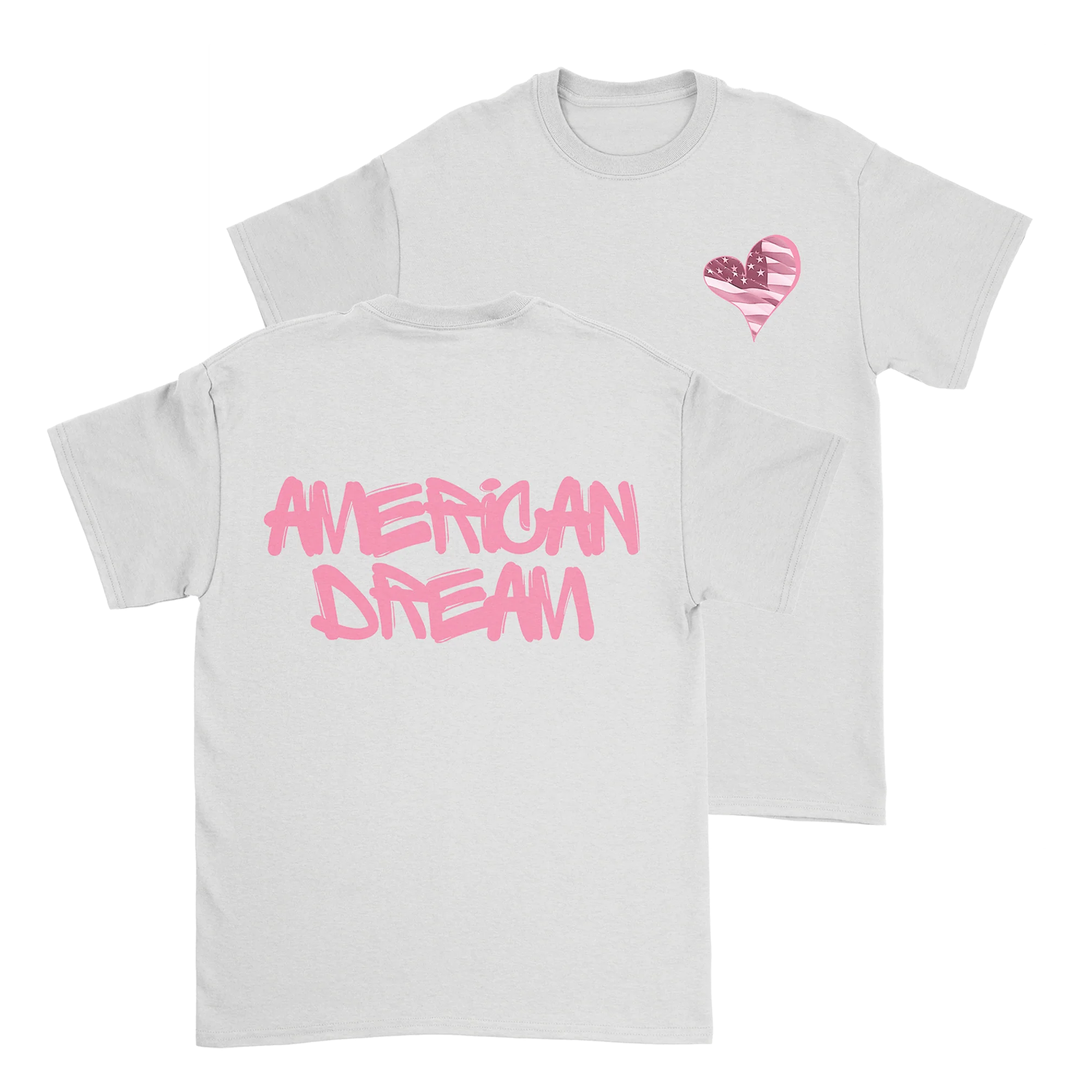 Zoe Day - Heart T-Shirt - White
