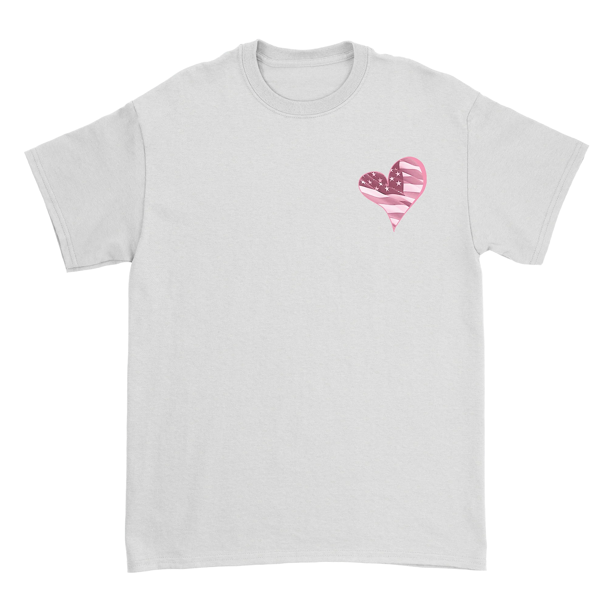 Zoe Day - Heart T-Shirt - White - Image 2