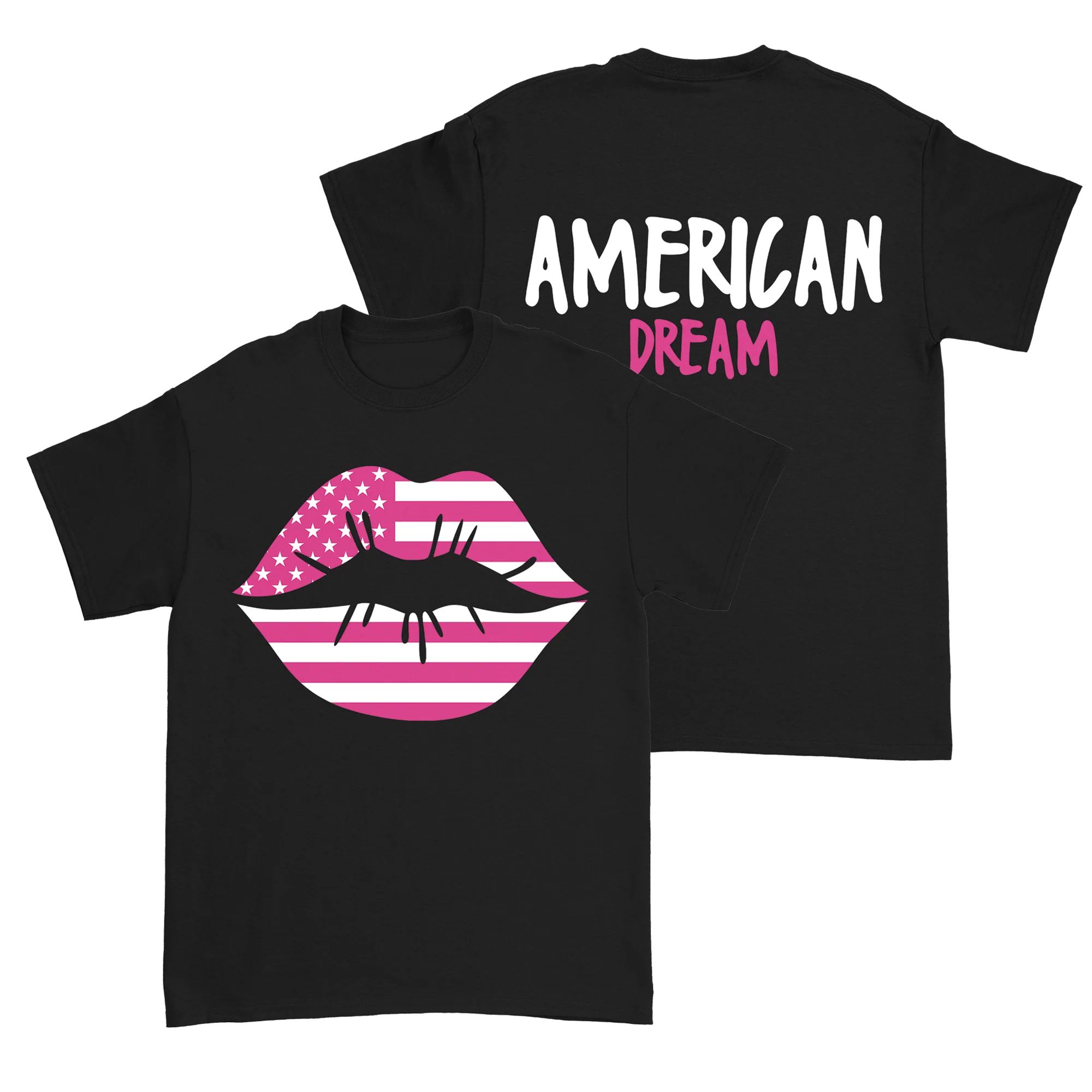 Zoe Day - Lips T-Shirt - Black